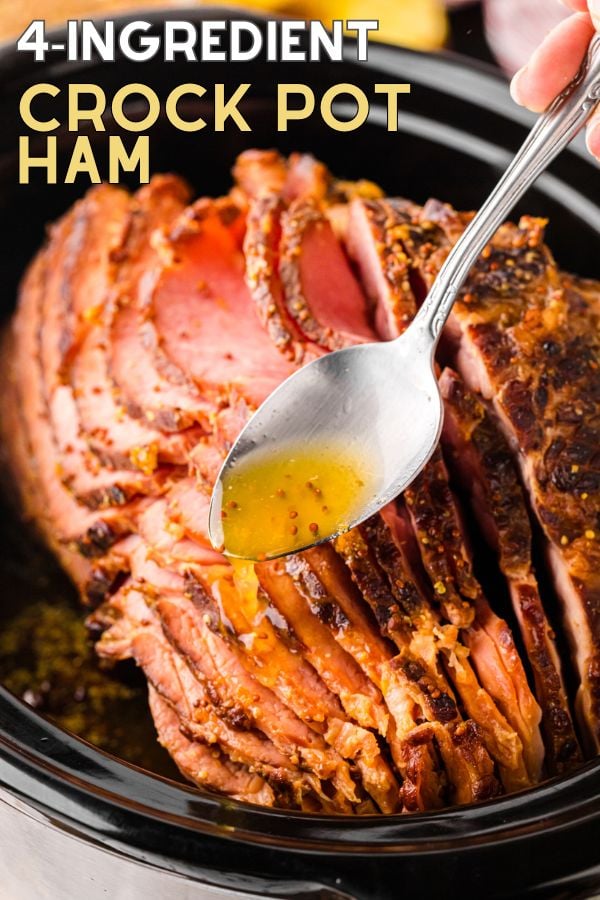 Crock Pot Ham 600x900 from 4 Ingredient Crock Pot Ham recipe