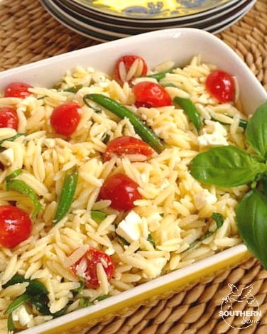 Orzo Salad with Tomatoes