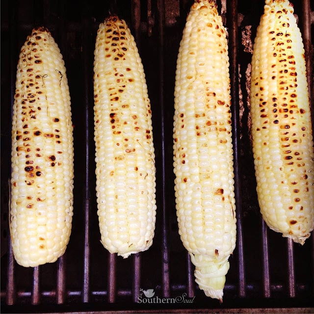 Grilled Corn from Grilled Corn Salsa recipe