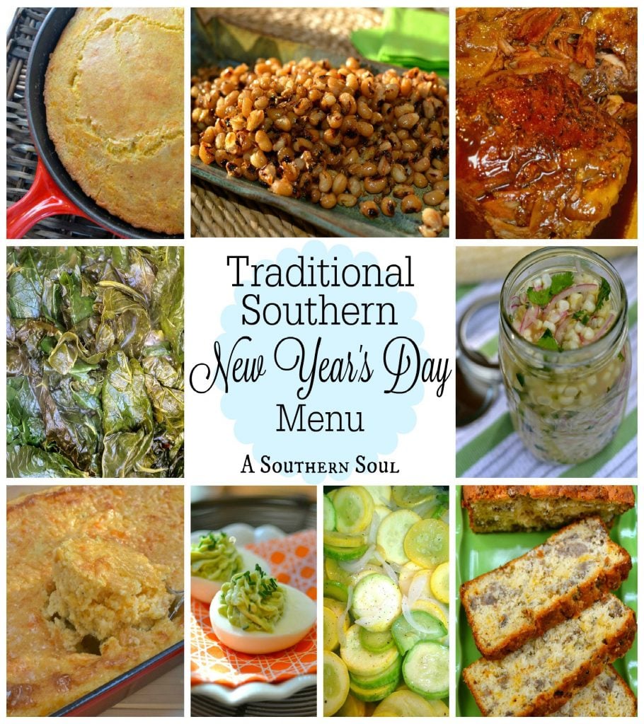 new year menu