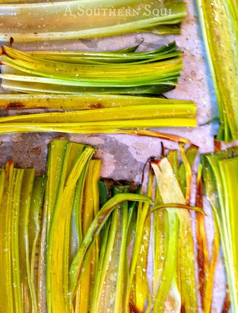 http://asouthern-soul.blogspot.com A Southern Soul | Oven Roasted Leeks
