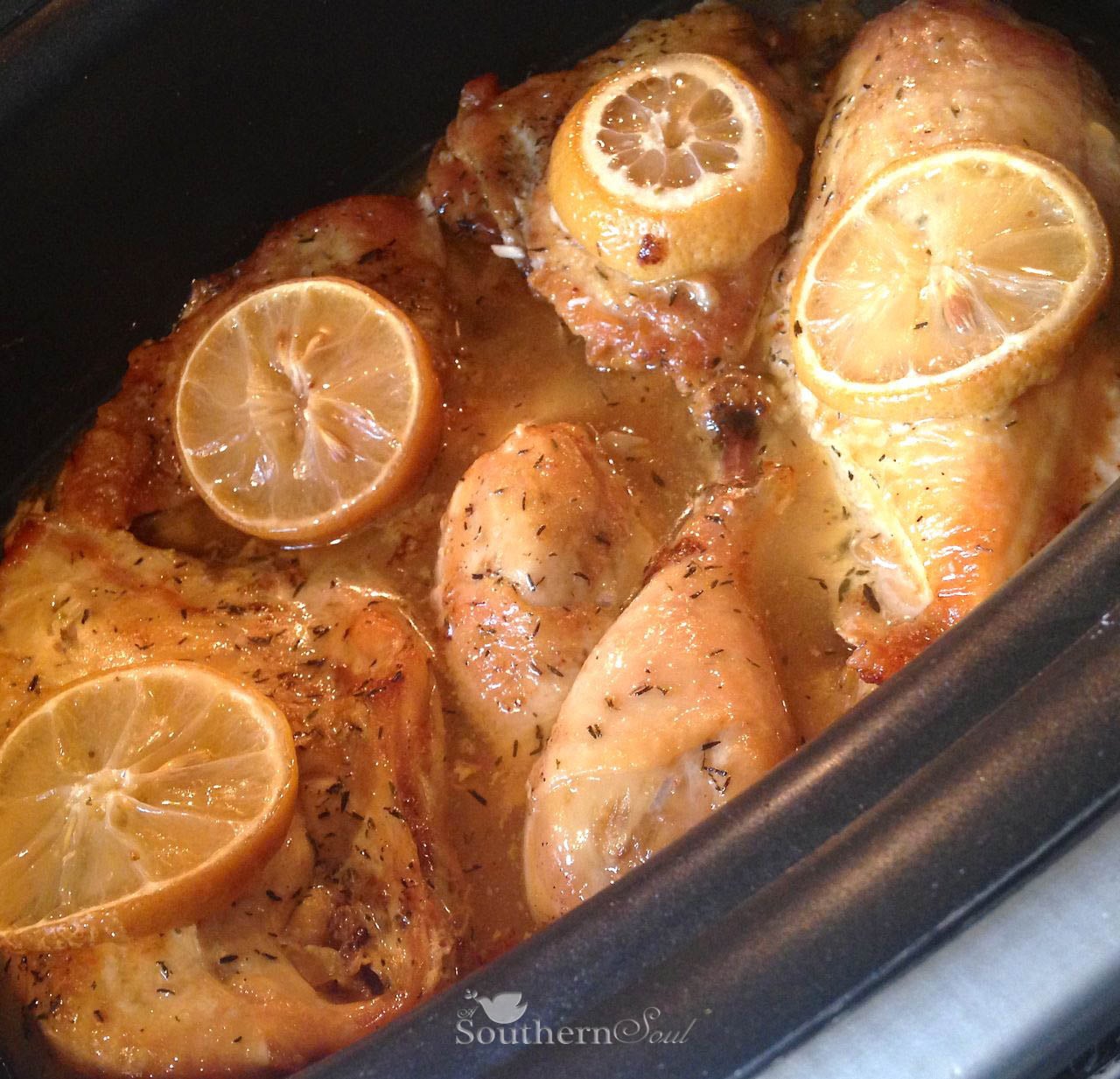 crockpot lemon chicken