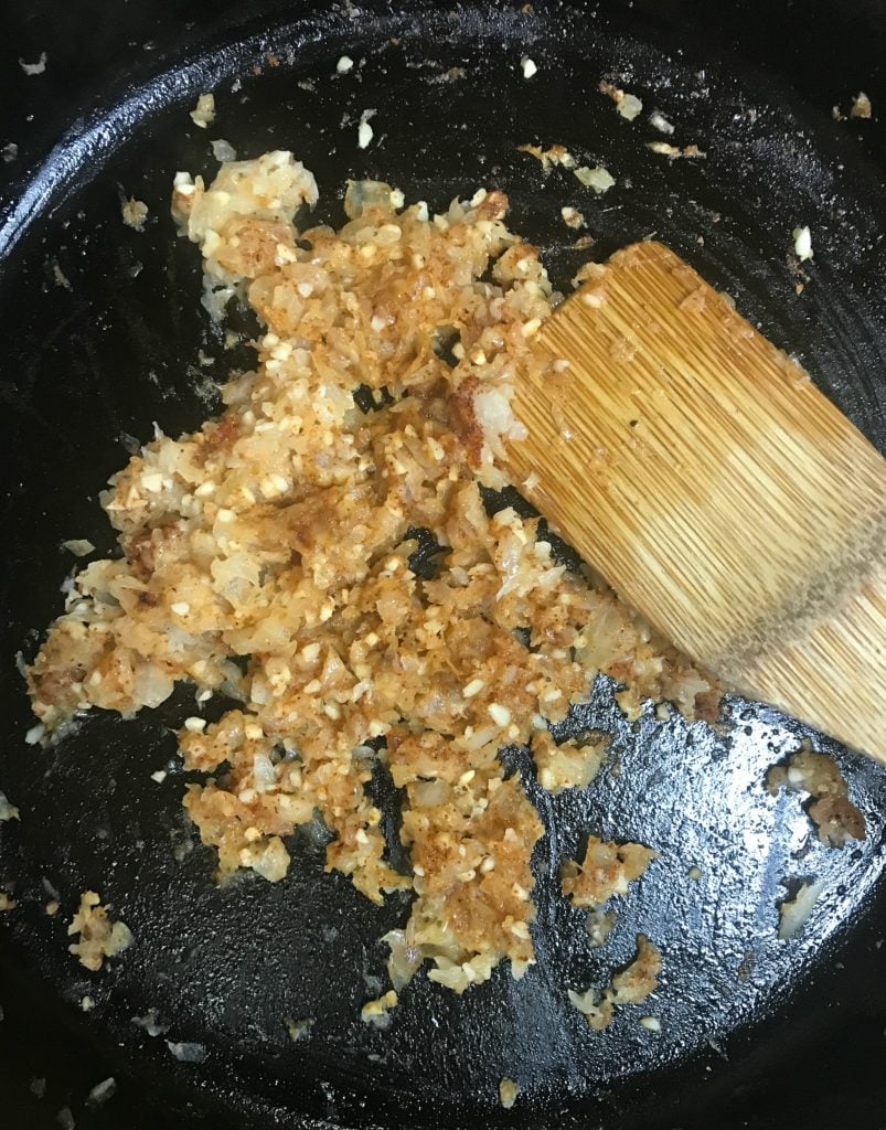peachy BBQ sauce onions