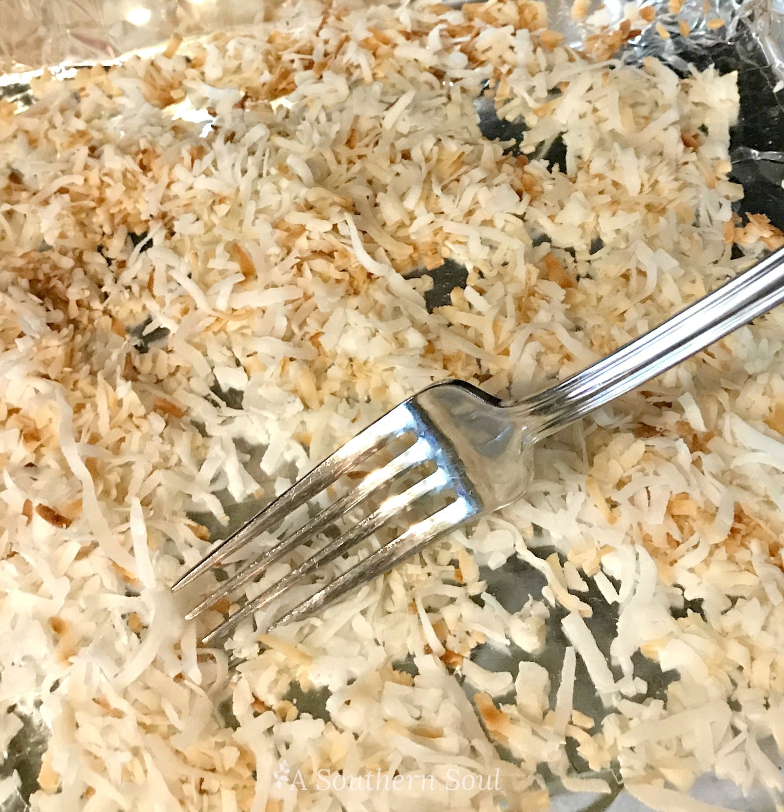 how to toast coconut in oven