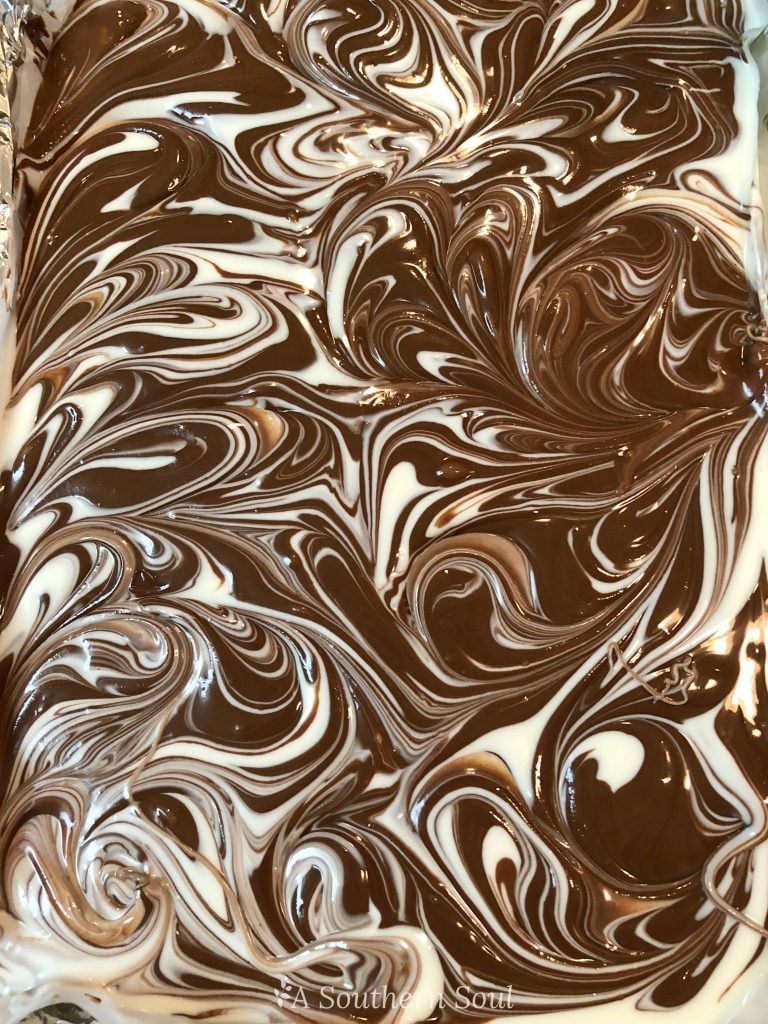 tiger butter swirls