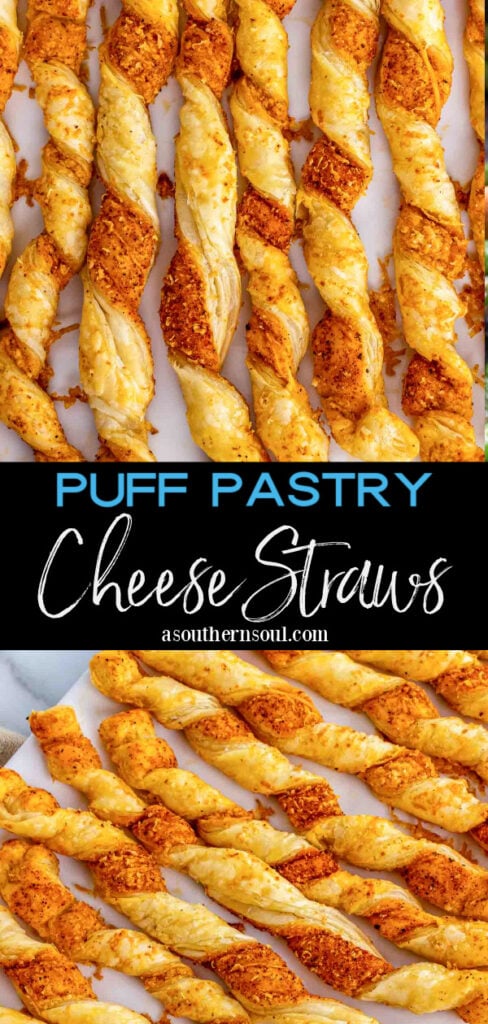 Puff Pastry Cheese Straws