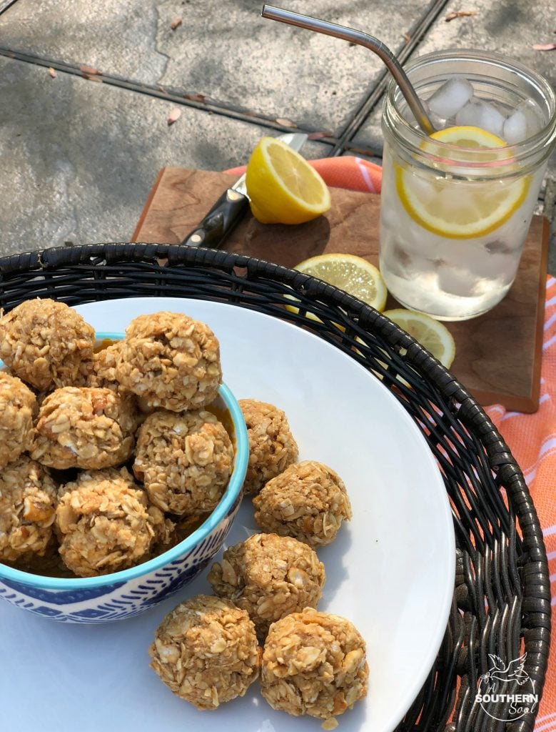 no-bake sweet and salty oatmeal energy bites