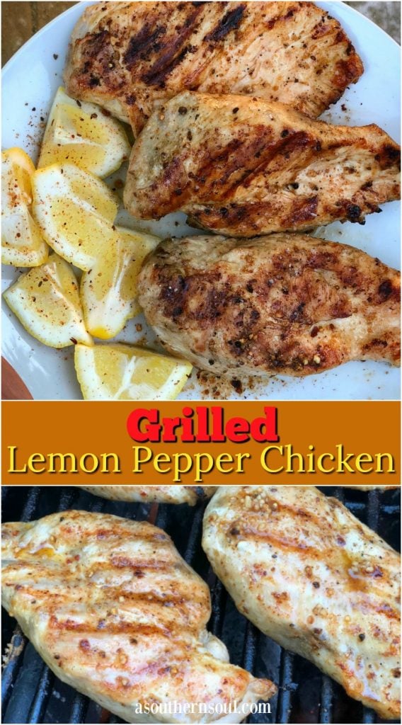 grilled lemon pepper chicken recipe