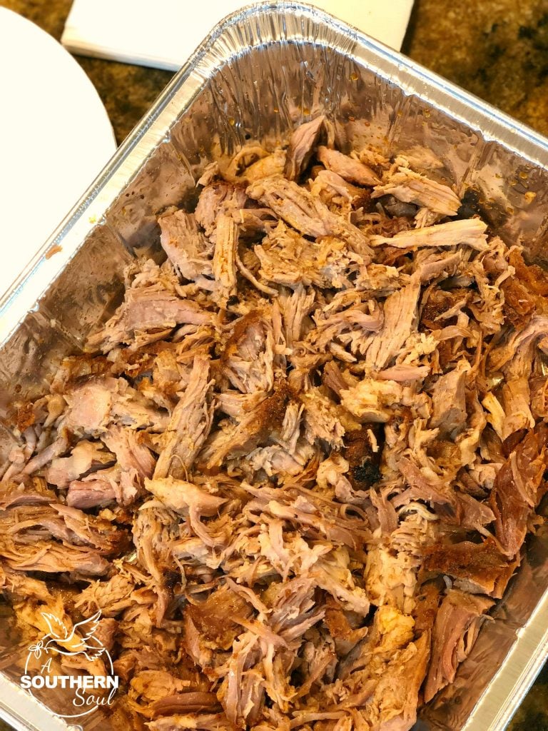 Smoked Pulled Pork from A Southern Soul