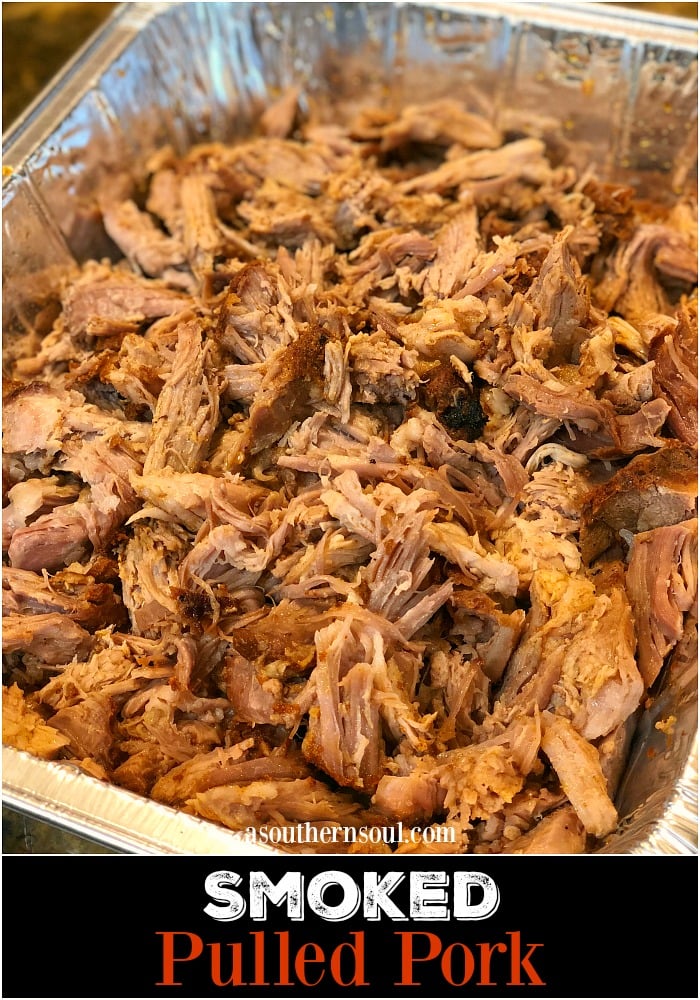 Smoked Pulled Pork by A Southern Soul