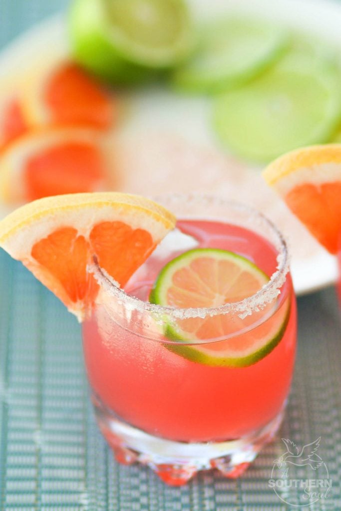 Salty Dog made with grapefruit juice, vodka is served in a glass with a salted rim is refreshing and fun to drink!