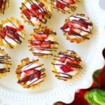 Chocolate Strawberry Cheesecake Phyllo cups are an easy to make sweet treat that makes eating dessert fun!