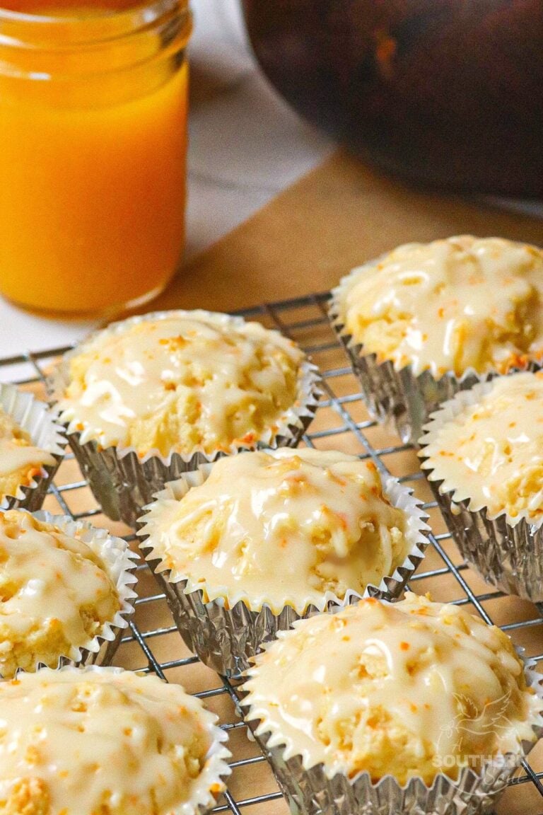 Orange Muffins made with fresh juice and zest are tender and soft. They are the perfect way to start the day!