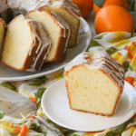 Orange Pound Cake made with fresh squeezed orange juice and zest is a delicious dessert to enjoy any time of year! This buttery, sweet cake is surprisingly easy to make and and will disappear quickly.