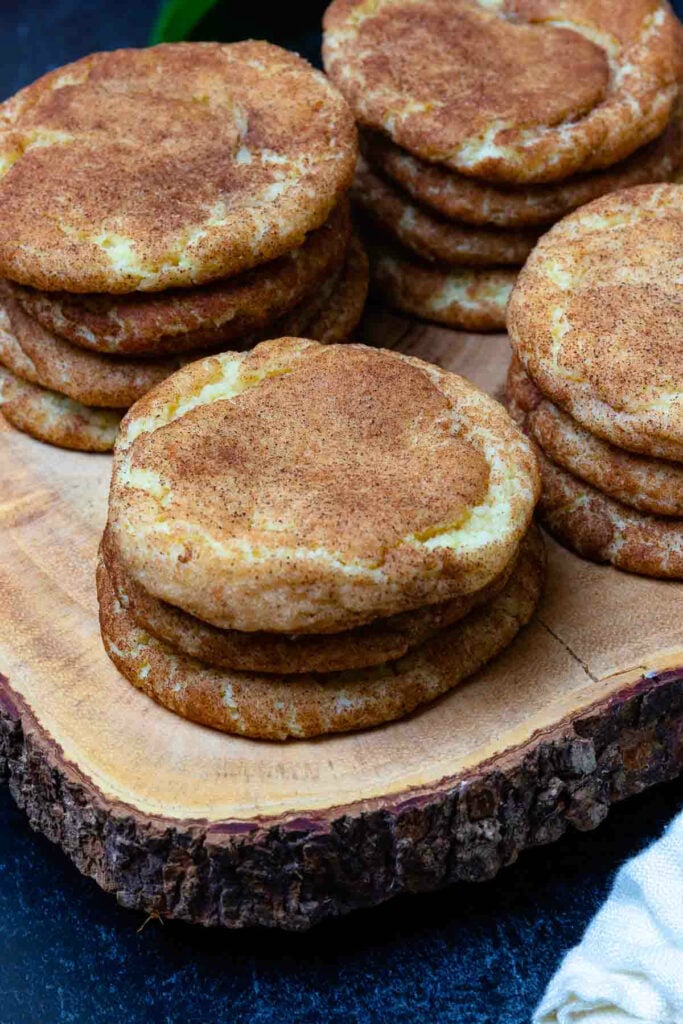 The best Snickerdoodle Cookies are tender, sweet and full of cinnamon.
