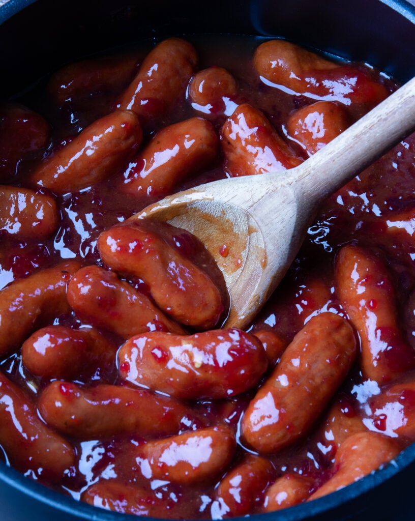 Ingredients for Crock Pot Little Smokies