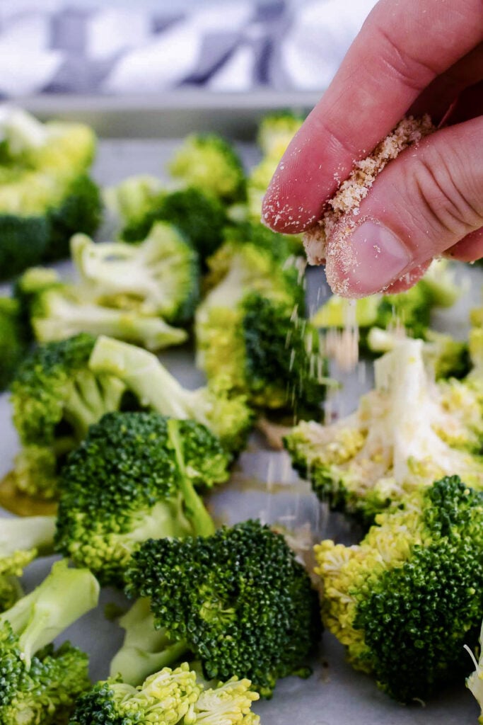 Super Easy Roasted Broccoli Sprinkle from Easy Roasted Broccoli Recipe recipe