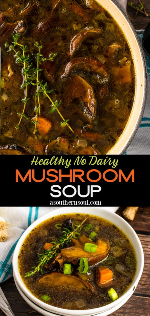 Mushroom Soup 2 images for Pinterest.
