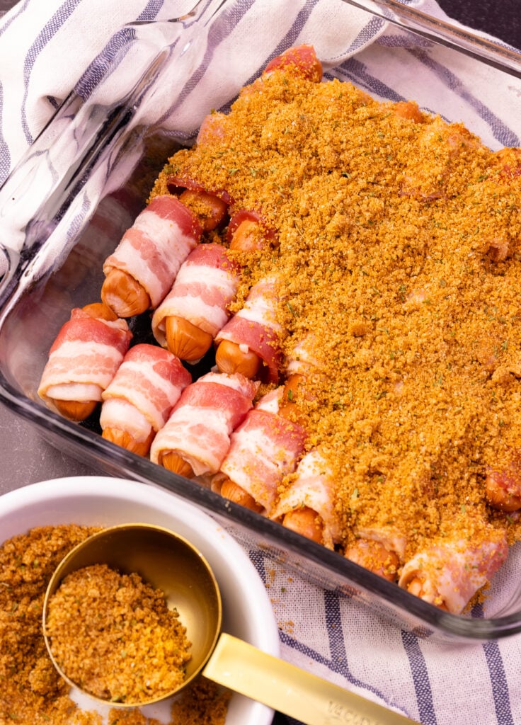 Bacon Smokies Brownsugar from Sweet And Spicy Bacon Wrapped Little Smokies recipe