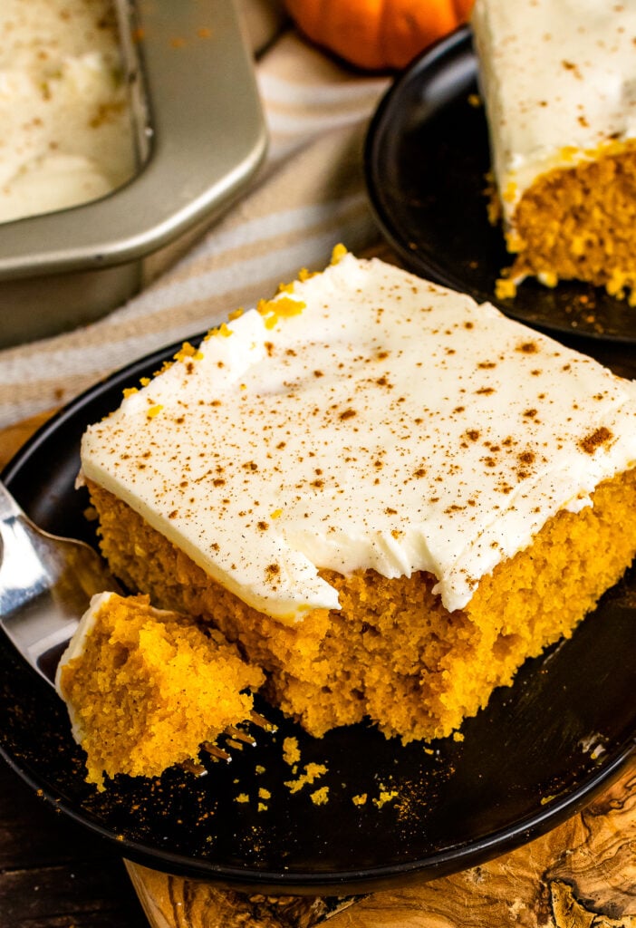 Pumpkin Snack Cake Fork from Pumpkin Snack Cake recipe