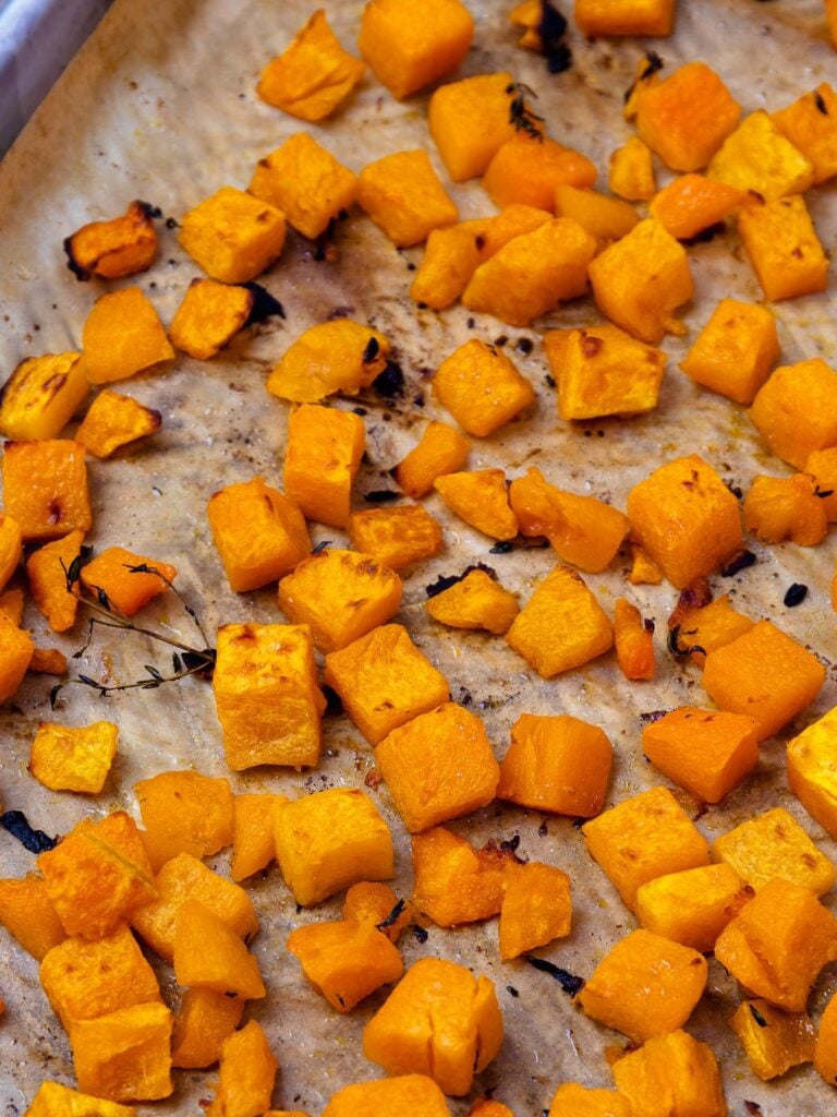 Butternut Squash Pan from Roasted Butternut Squash With Bacon recipe