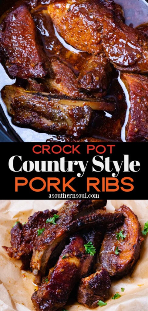 Crock Pot Country Style Ribs are slow cooked and easy to make.