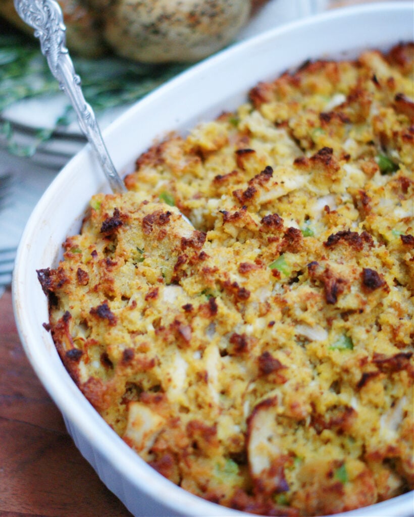 Old Fashioned Cornbread Dressing Holidays from 30 Best Easy Chicken Recipes recipe