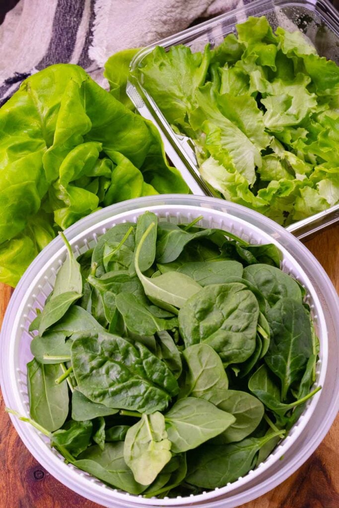 Everyday Green Salad is fresh, easy to make, with tomatoes, lettuce and onion. It's the best recipe that's simple and delicious.