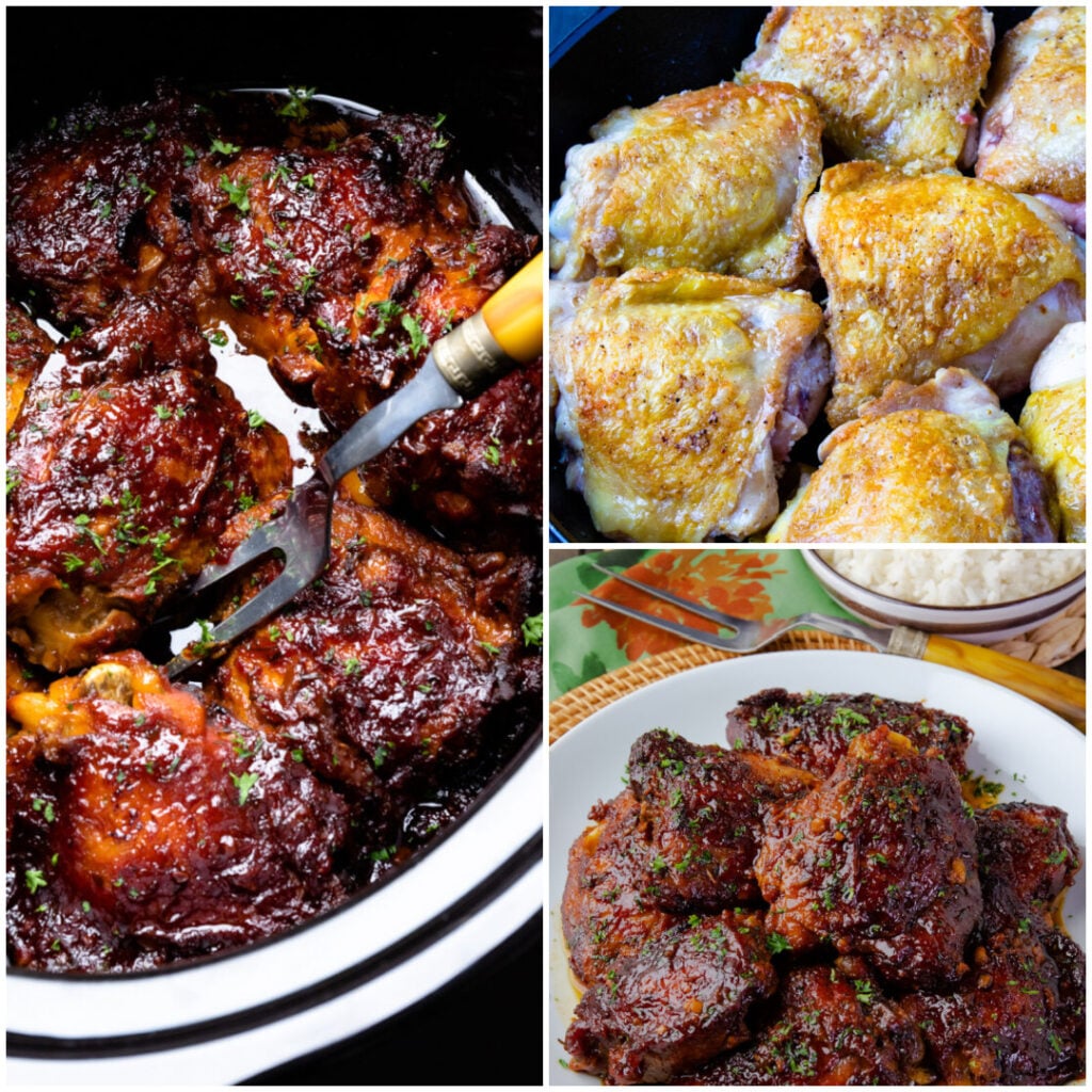 Fb3 Chicken Thighs from What To Serve With Crock Pot Chicken Thighs - 33 Delicious Ways recipe