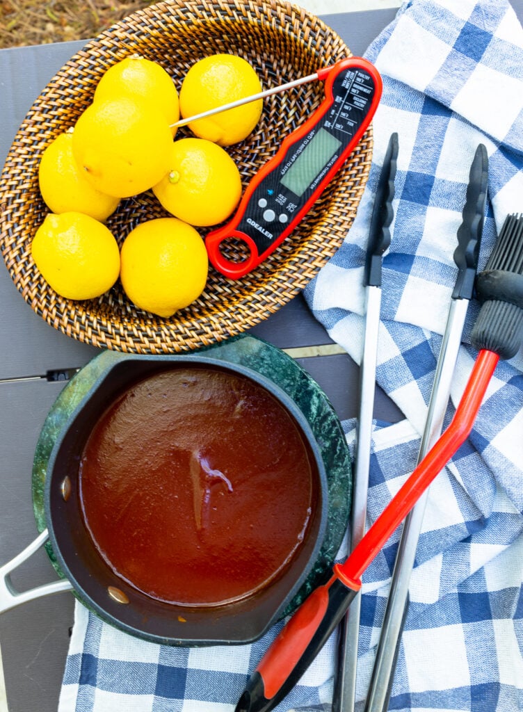 Ingredients need for homemade BBQ sauce