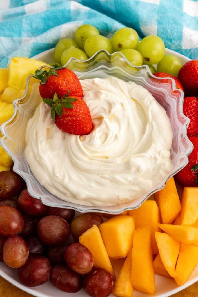 ingredient fruit dip from Ultimate Easter Brunch Recipe Collection