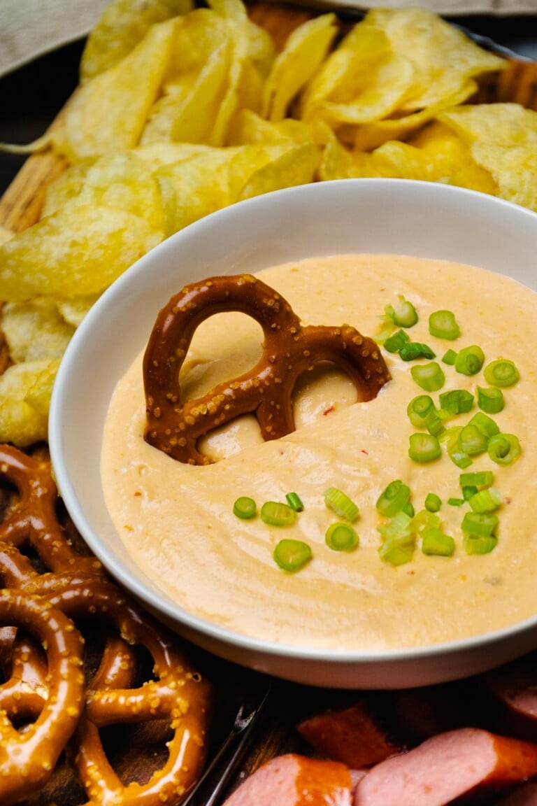 Beer Cheese Dip 768x1152 from Midweek Menu Meal Plan 10.22.25 recipe