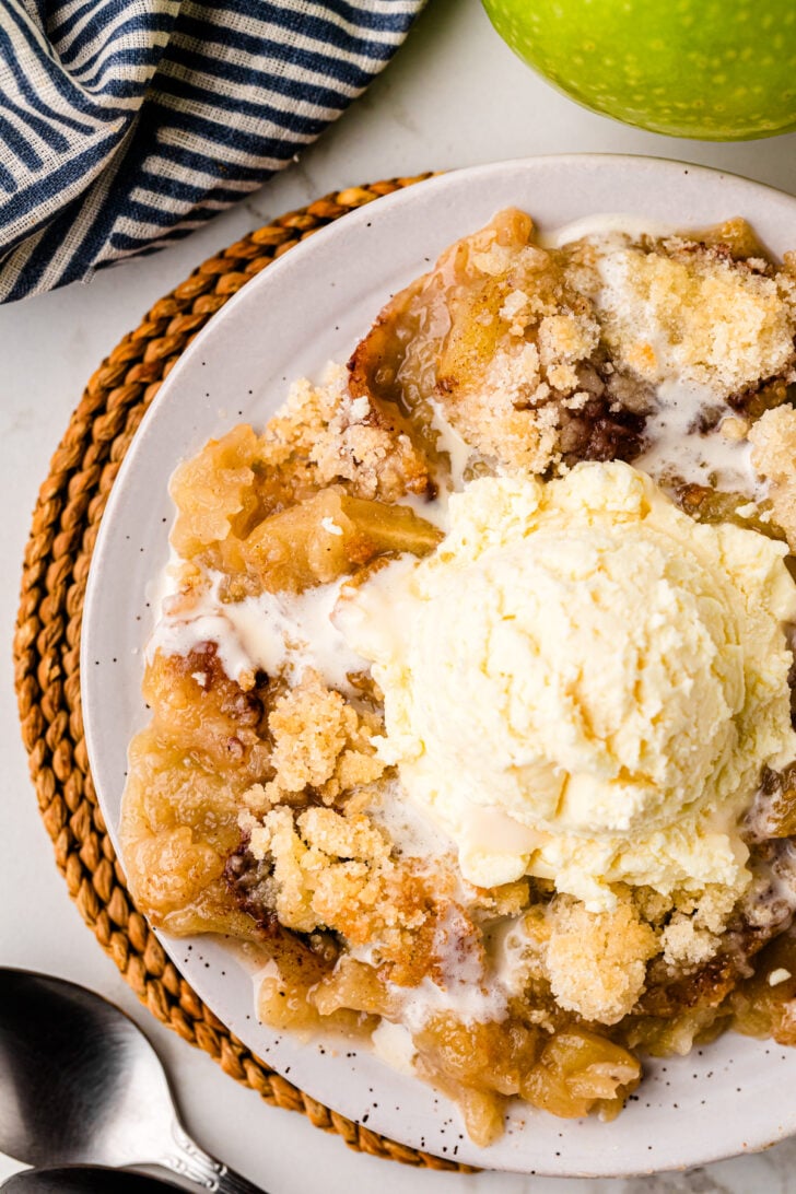 Apple Crisp from Grandma's Apple Crisp recipe