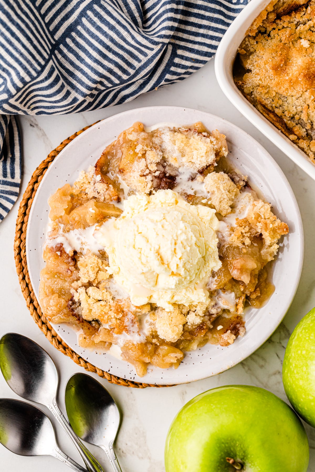 Apple Crisp from Midweek Menu Meal Plan 9.24.25 recipe