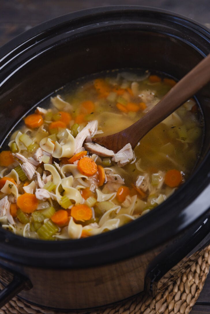 Turkey Noodle from Crock Pot Turkey Noodle Soup recipe