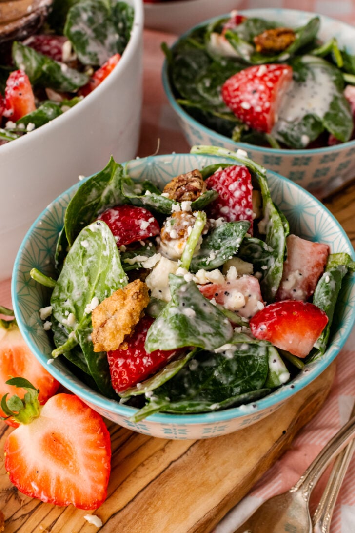 Pinterest pin for best strawberry recipes for spring and summer