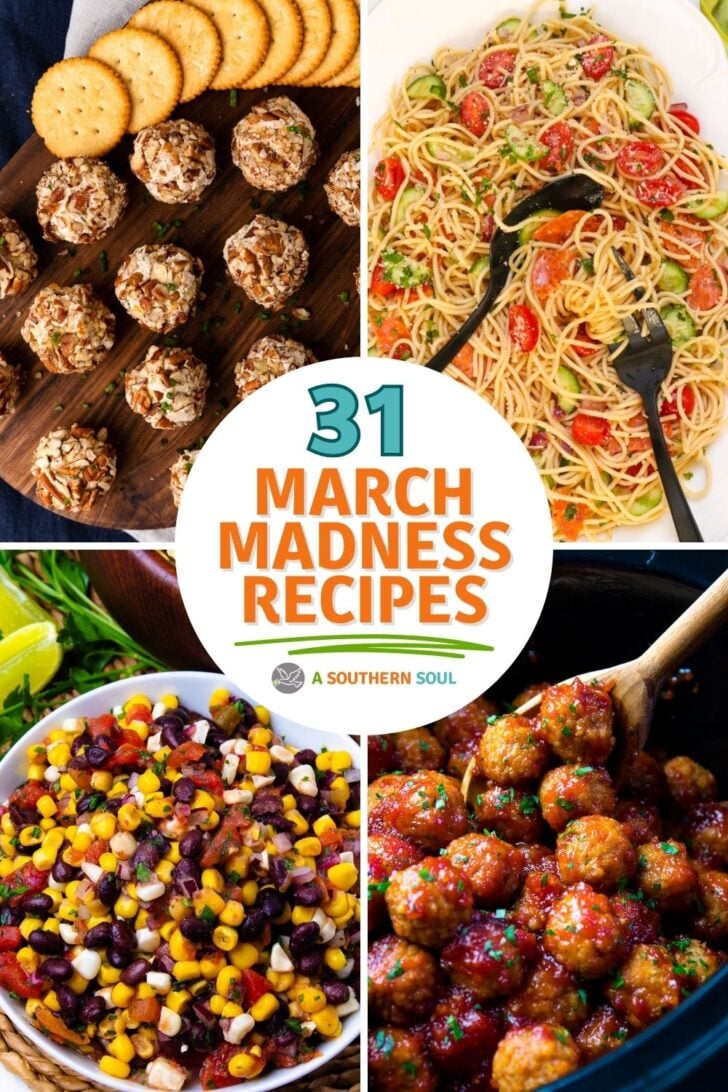 This list of March Madness recipes includes make-ahead favorites along with a few new ideas for a fun time with friends and family.