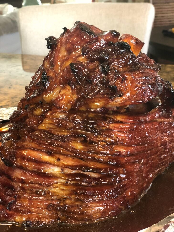 Pinterest pin for amazing Easter ham recipes collection