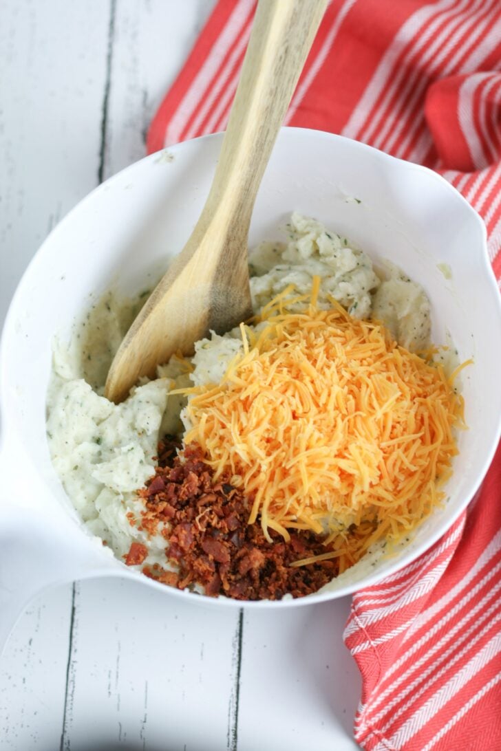 Ingredients for Twice-Baked Potato Casserole