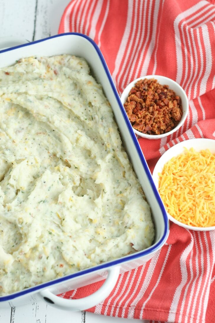 Pinterest pin for Twice-Baked Potato Casserole