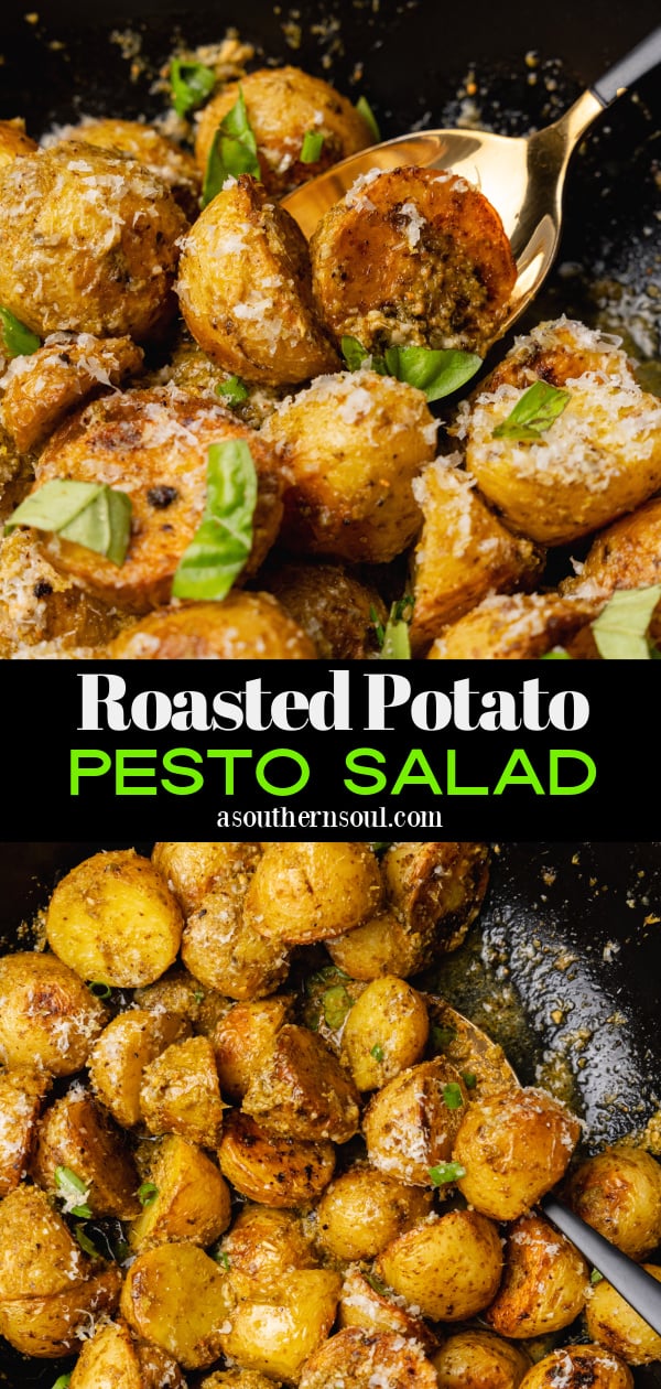 Pesto Potato Salad from Roasted Potato Pesto Salad recipe