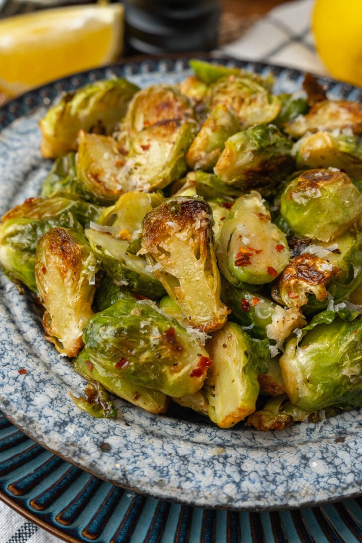 Brussels Sprouts from Crispy Oven Roasted Brussels Sprouts recipe