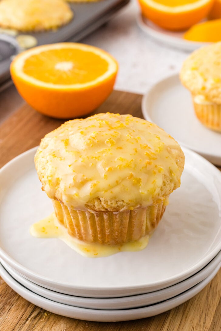 Orange Muffins from Glazed Orange Muffins recipe