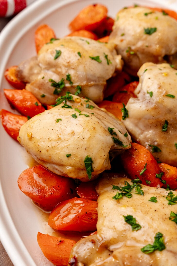 Honey Chicken Thighs from My Favorite Sheet Pan Recipes: Easy Dinners with Big Payoff recipe