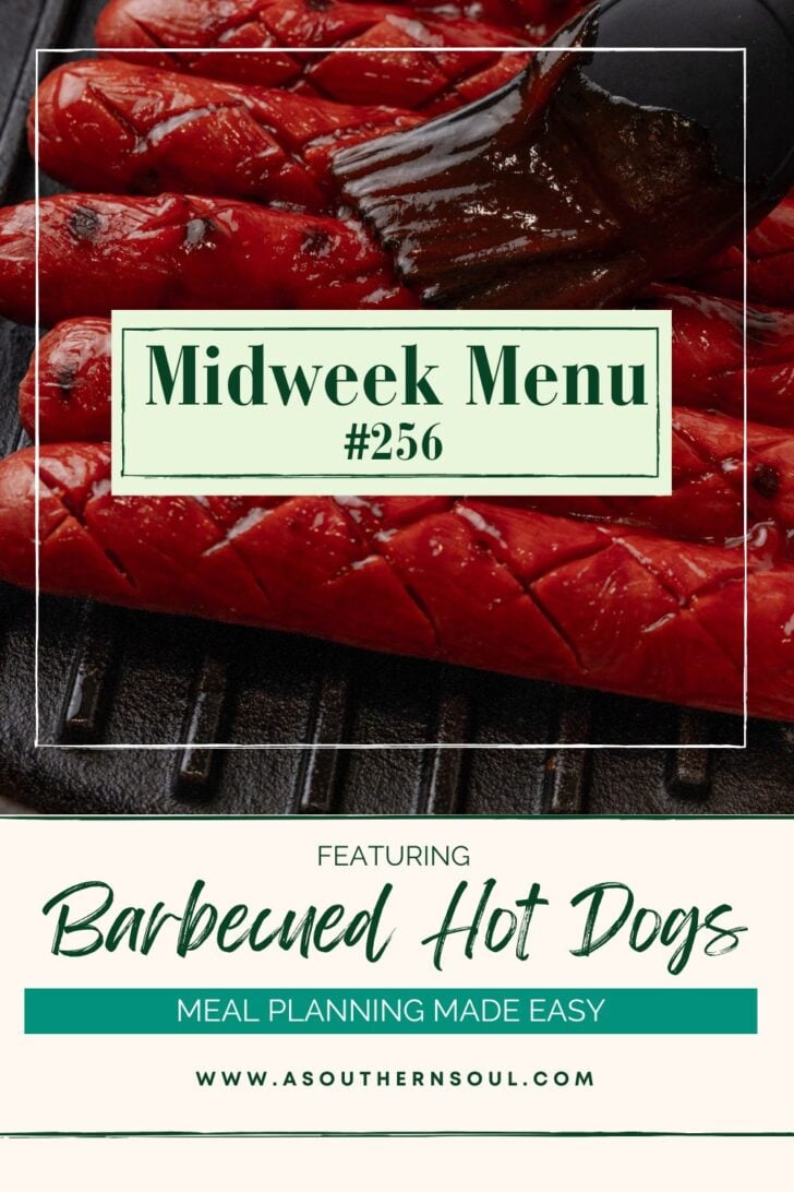 Bbq Hot Dogs from Midweek Menu Meal Plan recipe