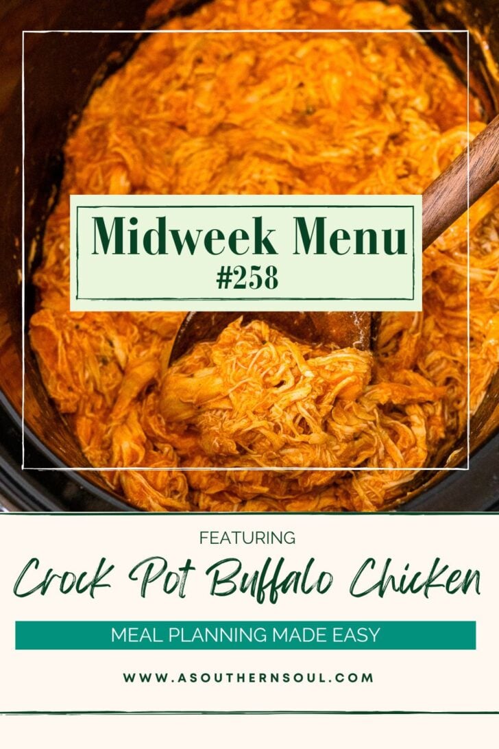 Buffalo Chicken from Midweek Menu Meal Plan #258 recipe