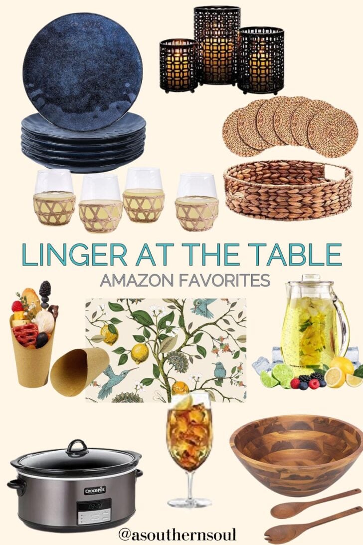 Linger At The Table from Midweek Menu Meal Plan 261 recipe