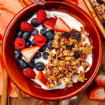 granola featured from Ultimate Easter Brunch Recipe Collection