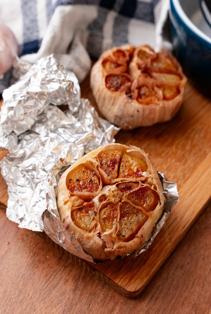 Roasted garlic is one of the best ways to boost flavor in your favorite recipes. It's super easy to do, and the rewards are endless! Even if you've never done it before, I will show you How To Roast Garlic and how easy it is.