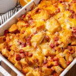 ham cheese strata from Ultimate Easter Brunch Recipe Collection